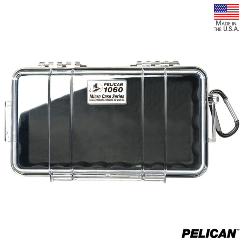 Pelican 1060 Micro Case - Clear Lid - 1