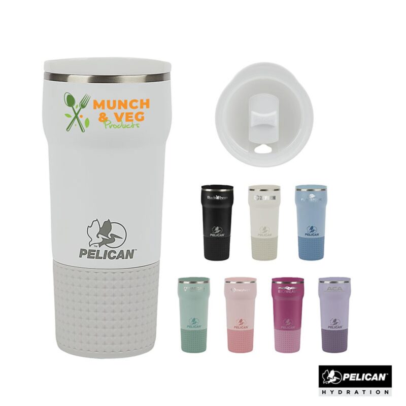 Pelican-Cascade-22-oz-Recycled-Double-Wall-Stainless-Steel-Tumbler-PL1010 Pelican Cascade 22 oz. Recycled Double Wall Stainless Steel Tumbler