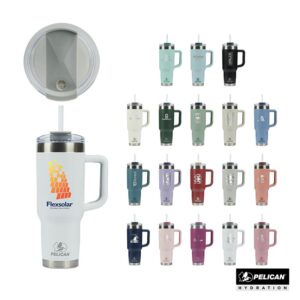 Pelican Porter 40 oz. Recycled Double Wall Stainless Steel Travel Tumbler