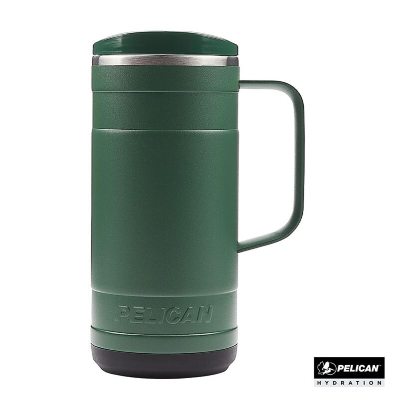 Pelican Ridge 18 oz. Recycled Double Wall Stainless Steel Mug - 3