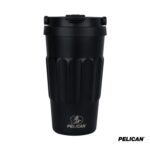 Pelican Dayventure 17 oz. Recycled Double Wall Stainless Steel Handle Lid Travel Tumbler - 1
