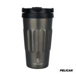 Pelican Dayventure 17 oz. Recycled Double Wall Stainless Steel Handle Lid Travel Tumbler - 2