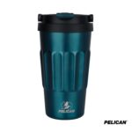 Pelican Dayventure 17 oz. Recycled Double Wall Stainless Steel Handle Lid Travel Tumbler - 3