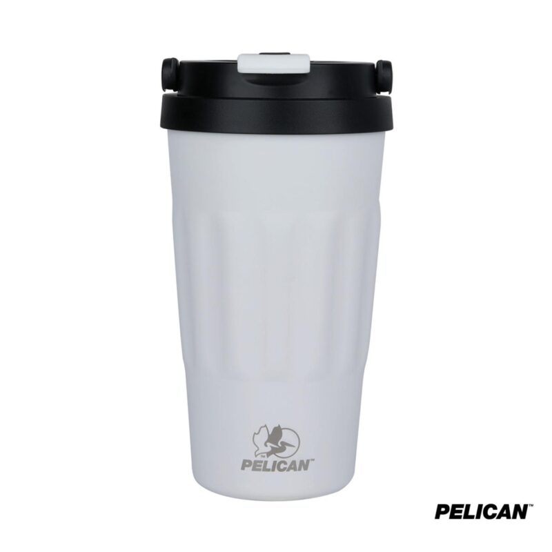 Pelican Dayventure 17 oz. Recycled Double Wall Stainless Steel Handle Lid Travel Tumbler - 4