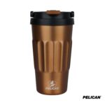 Pelican Dayventure 17 oz. Recycled Double Wall Stainless Steel Handle Lid Travel Tumbler - 5