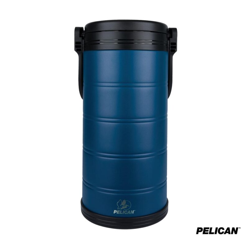 Pelican Dayventure 223 oz. / 1.74 Gallon Recycled Double Wall Stainless Steel Ice Cooler - 2
