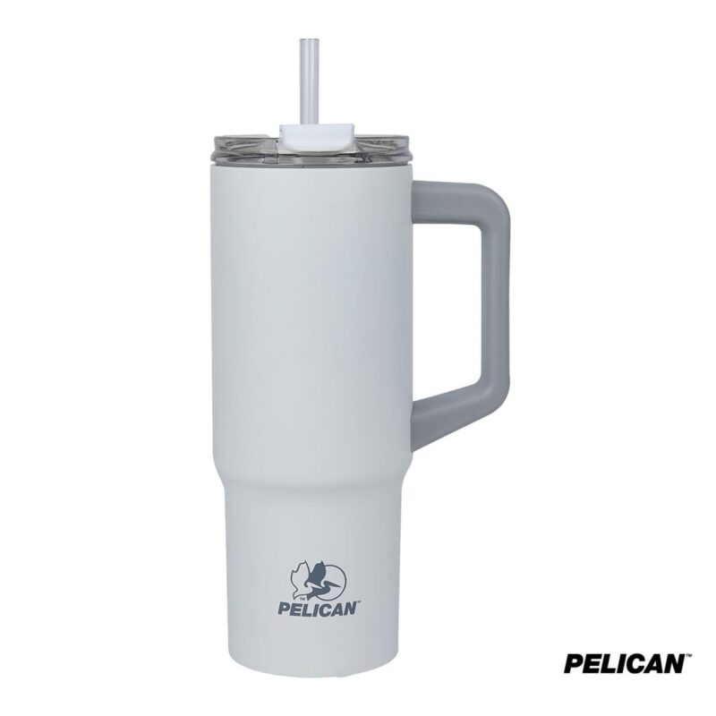 Pelican Dayventure 24 oz. Recycled Double Wall Stainless Steel Double Lid Travel Tumbler - 3