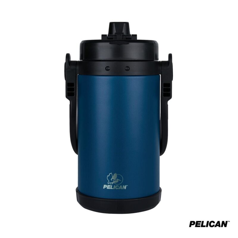 Pelican Dayventure 68 oz. / Half Gallon Recycled Double Wall Stainless Steel Travel Jug - 2