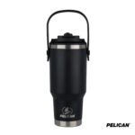 Pelican Porter Dual Swing 30 oz. Recycled Double Wall Stainless Steel Tumbler - 1