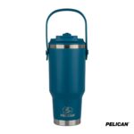 Pelican Porter Dual Swing 30 oz. Recycled Double Wall Stainless Steel Tumbler - 3