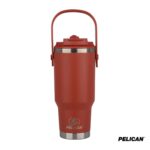 Pelican Porter Dual Swing 30 oz. Recycled Double Wall Stainless Steel Tumbler - 5